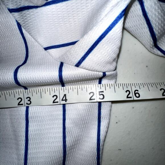 New York Met's Baseball White Jersey Size XL Noah Syndergaard #34 Majestic MLB - Picture 7 of 8